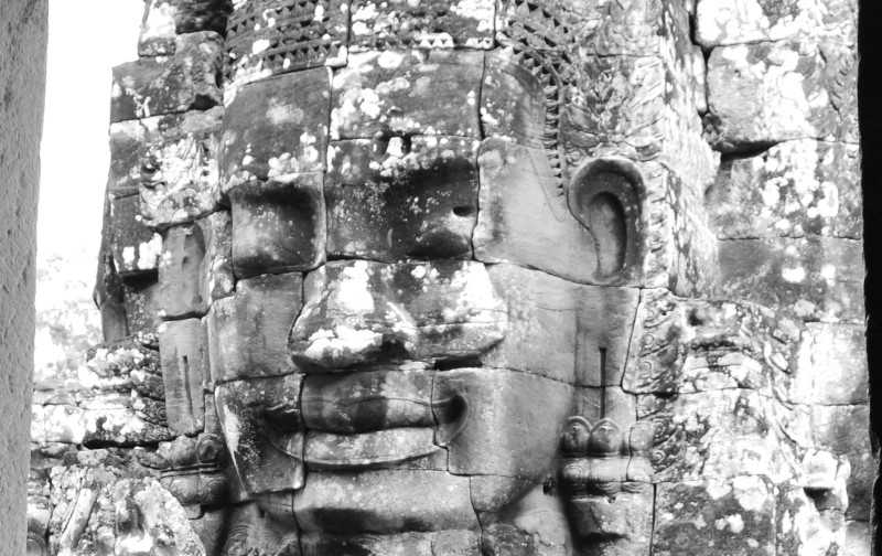 Lokeshvara Statue, Bayon Temple at City of Angkor, Cambodia