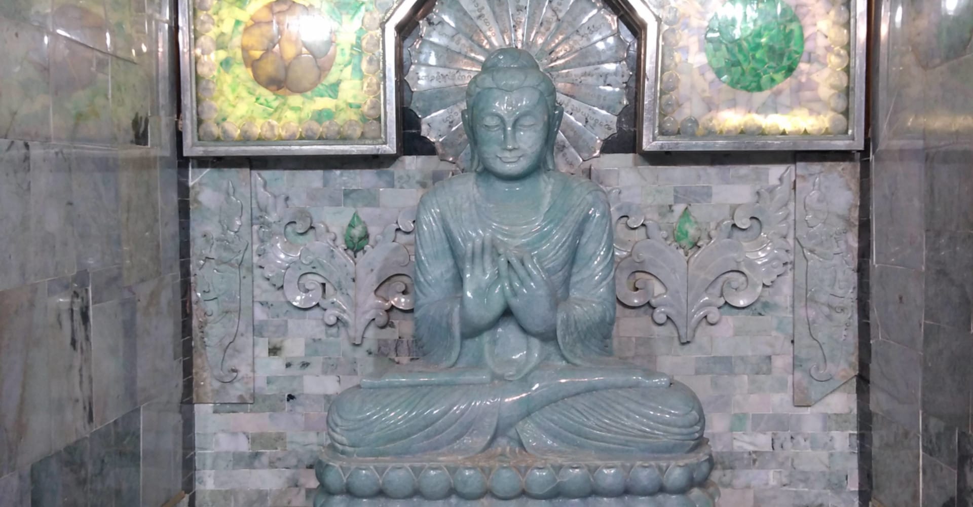 Jadeite Jade Buddha, Jade Pagoda Myanmar